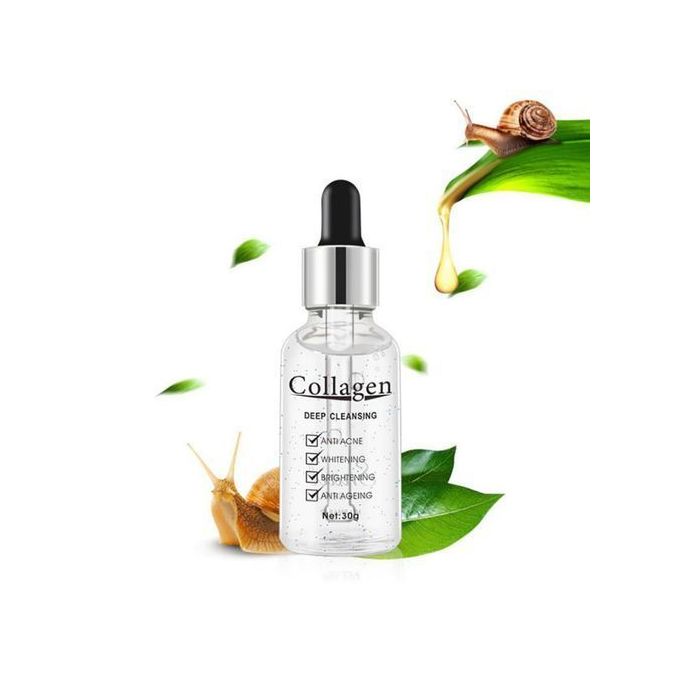 SNAIL SERUM COLLAGEN 30G - سيروم طبيعي مستخرج من لعاب الحلزون لمكافحة التجاعيد والقضاء على الشيخوخة